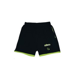 Black/green shorts