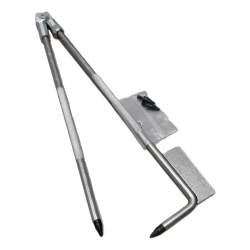 Foldable compass stick