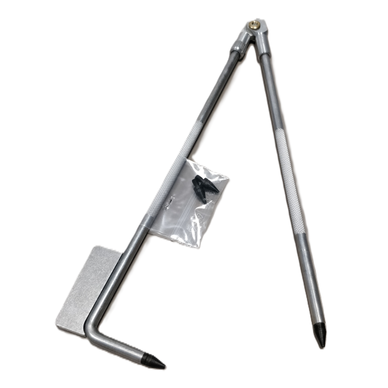 Foldable compass stick