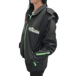 Black/green Softshell