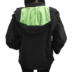 Black/green Softshell
