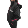 Black/fuchsia Softshell