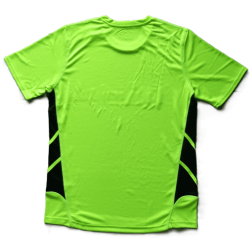Green/Black microfibre T-shirt