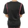 Black/Fuchsia microfibre T-shirt (CHILDREN)