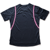 Black/Fuchsia microfibre T-shirt (CHILDREN)