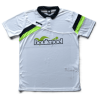 ERREA white microfibre polo shirt