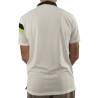 ERREA white microfibre polo shirt