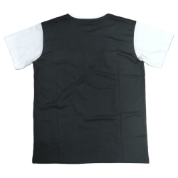 Black/White microfibre T-shirt
