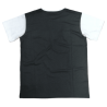 Black/White microfibre T-shirt