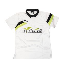 ERREA white microfibre polo shirt