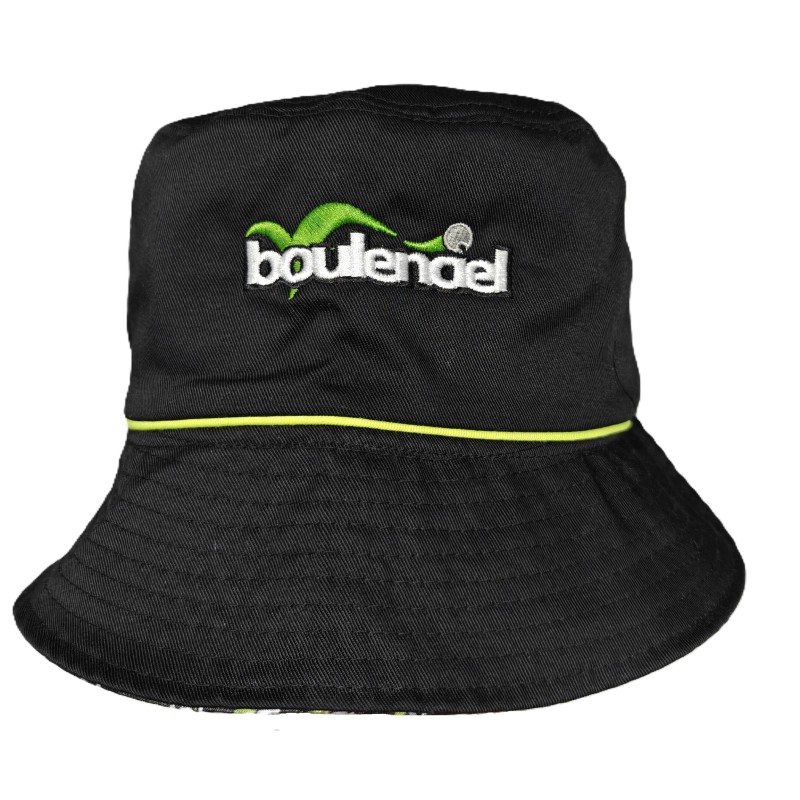 Green double-sided bob hat