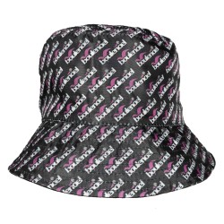 Fuchsia double-sided bob hat