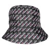Fuchsia double-sided bob hat