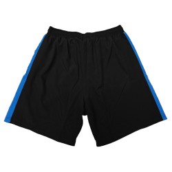 Short noir/bleu en microfibre