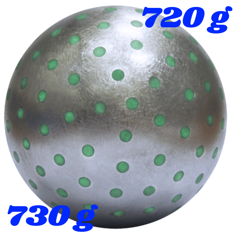 Green Iris Pétanque Set HEAVYWEIGHTS 720-730 g