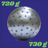 Blue Iris Pétanque Set HEAVYWEIGHTS 720-730 g