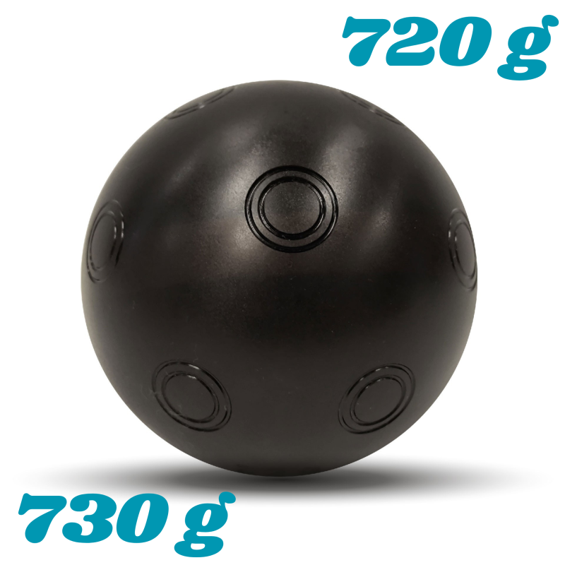 Set Pétanque Saturne Carbone LOURDES 720-730 g