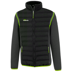 Doudoune 2 couleurs noir/vert