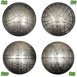 Juego de 4 bolas SIRIO