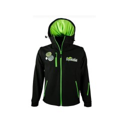 Black/green Softshell
