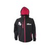 Black/fuchsia Softshell